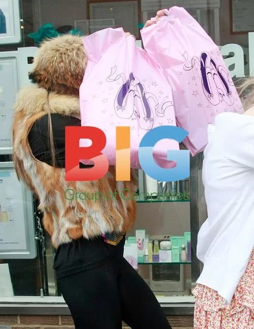 Katie Price Shopping at Ballet Box