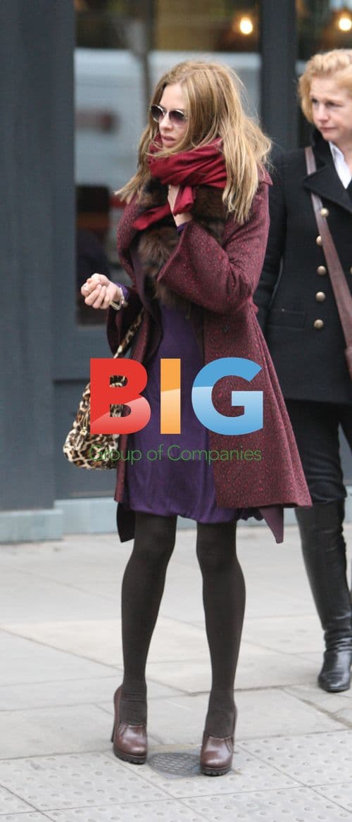 Trinny Woodall on school run