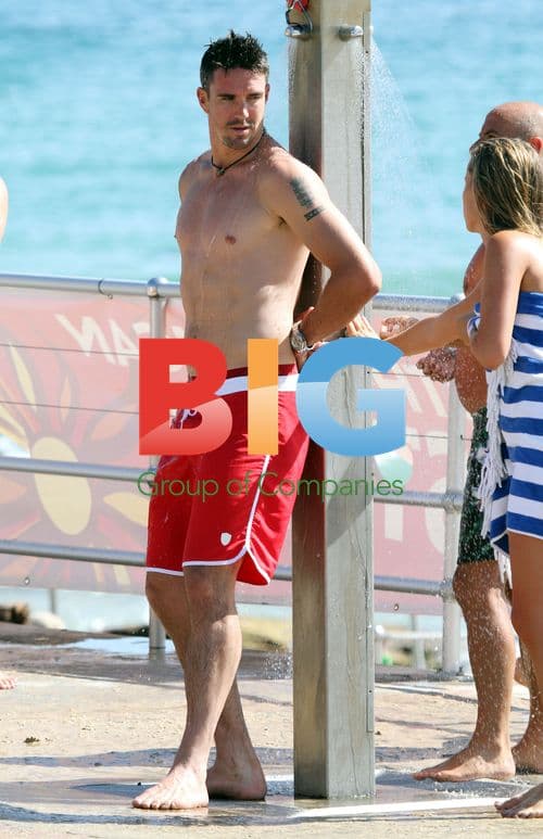Kevin Pietersen at Bondi Beach, Sydney