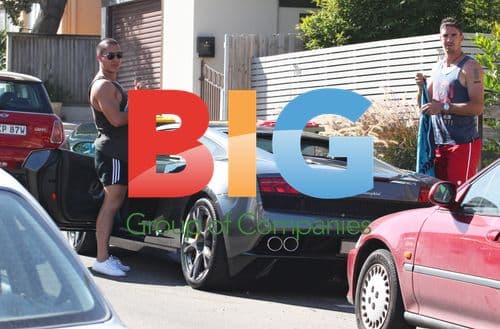 Kevin Pietersen on Bondi Beach