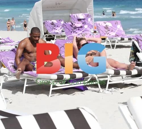 JLS singer JB Gill on beach with girlfriend in Miami