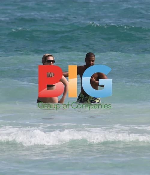 JLS Singer JB Gill and Girlfriend on Miami Beach