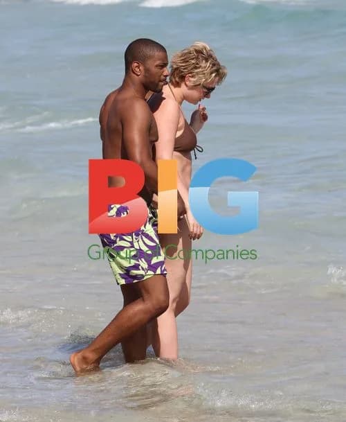 JLS Singer JB Gill with Girlfriend Chloe on Miami Beach