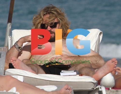 Justin Lee Collins with New Girlfriend in Miami