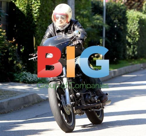 Olivier Martinez Spotted on Motorcycle in Brentwood