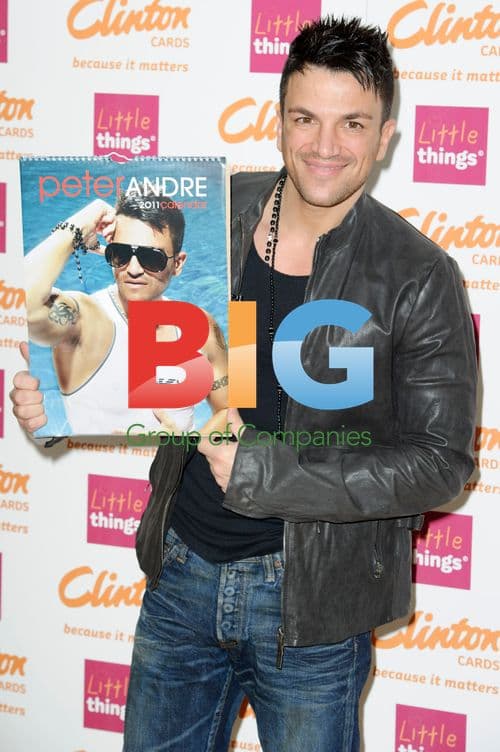 Peter Andre Launches 2011 Calendar