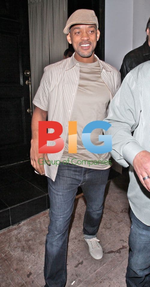 Will Smith leaves Beso restaurant in Hollywood