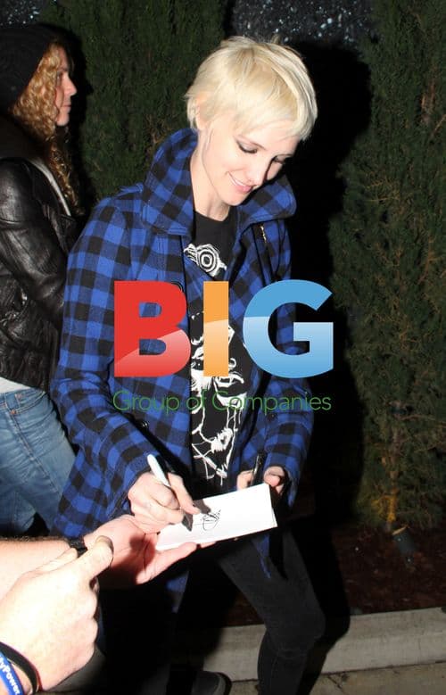 Ashlee Simpson at Trousdale