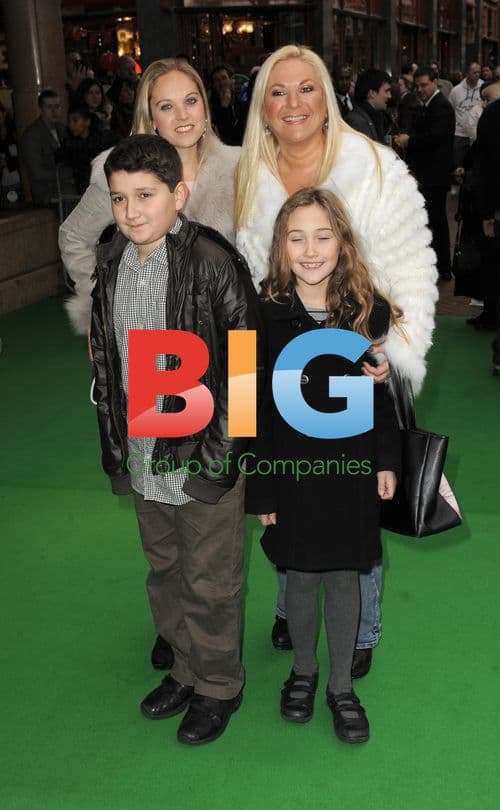 Vanessa Feltz and Allegra Feltz at Yogi Bear Gala Screening