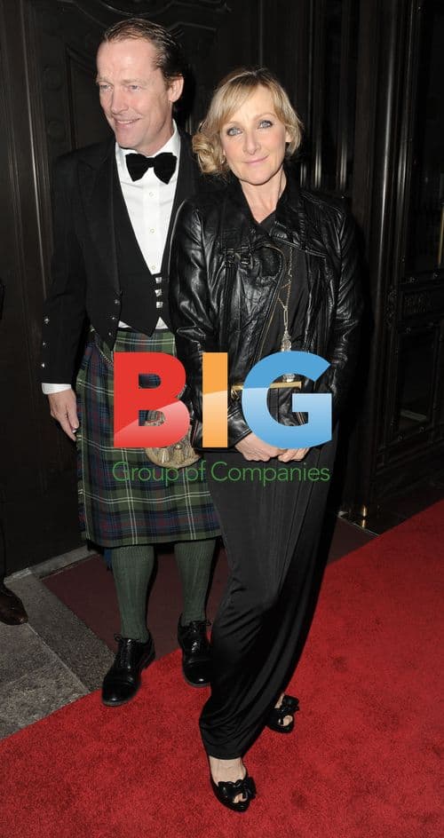 Lesley Sharp and Iain Glen at London Film Awards