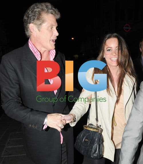 The Hoff Chats with Kate Middleton Lookalike
