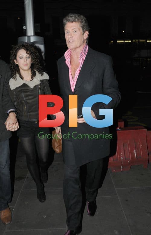 The Hoff Chats Up Middleton Lookalike