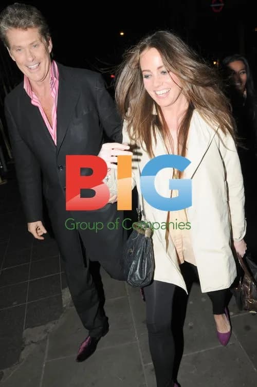 The Hoff Chats Up Kate Middleton Lookalike