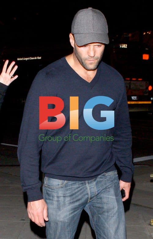 Rosie Huntington-Whiteley and Jason Statham Spotted Leaving Restaurant