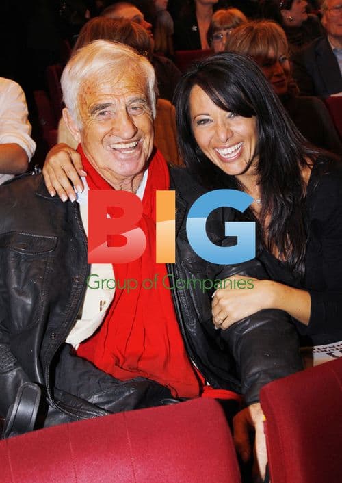 Alain Delon and Anouchka at "Une journe ordinaire" opening night