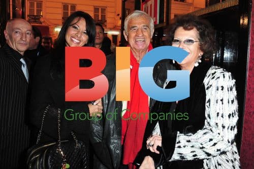 Alain Delon and Anouchka at "Une journe ordinaire" opening