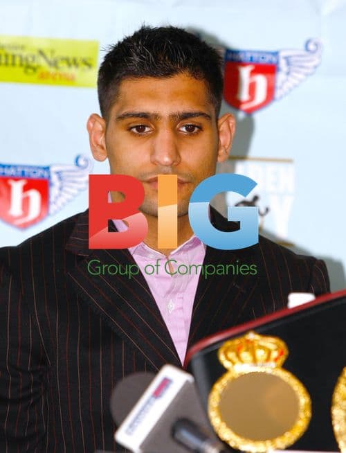 Amir Khan and Ricky Hatton meet Paul McCloskey