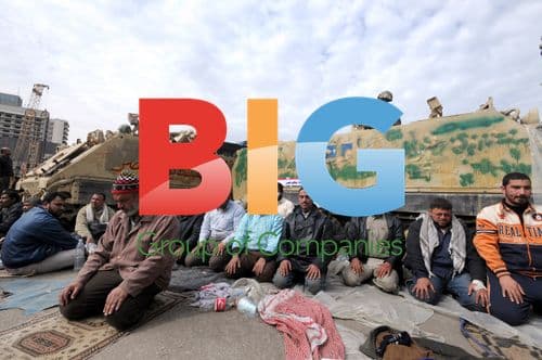 Anti-government Protesters in Tahrir Square