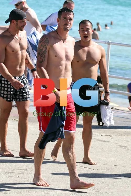Kevin Pietersen at Bondi Beach
