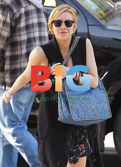 Lindsay Lohan Visits Probation Officer