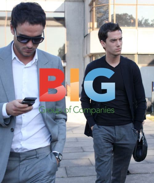 Mark Wright and Jack Tweed Leave Court