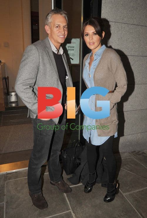 Gary and Danielle Lineker leave Grand Canal Theatre