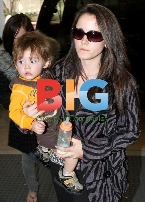 Teen Mom Jenelle Evans in Burbank