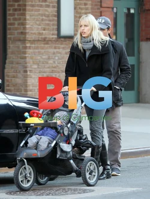 Karolina Kurkova Out with Family in NYC