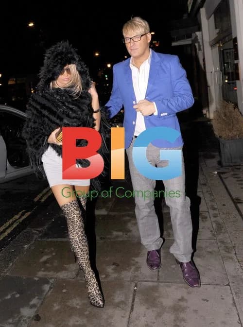Katie Price Visits London Nightspots