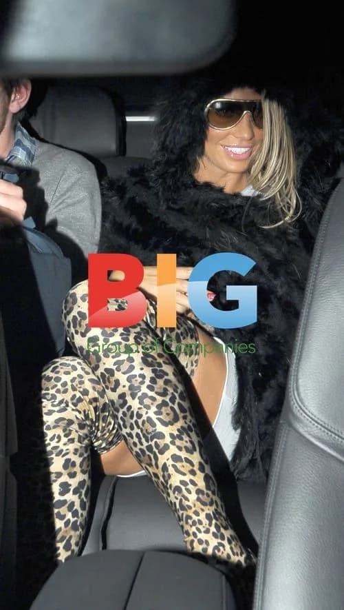 Katie Price Visits London Hotspots