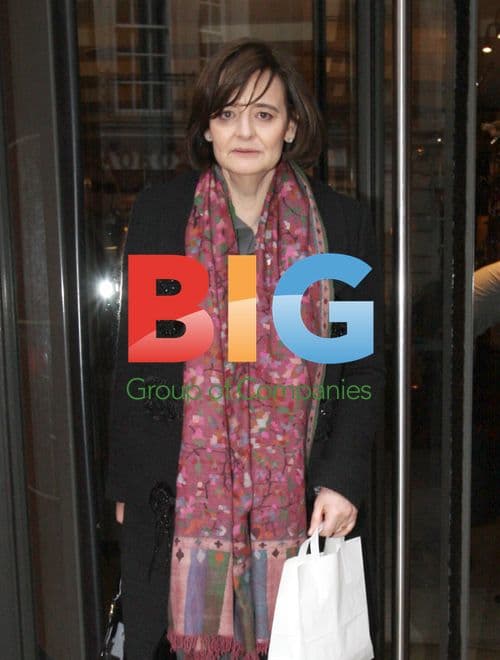 Cherie Blair Leaving Ciprianis in London