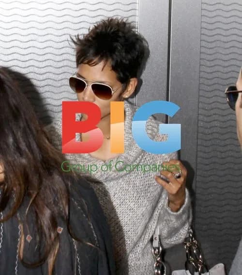 Halle Berry on Sunset Plaza