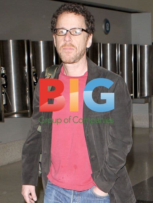 Joel Cohen and wife at LAX