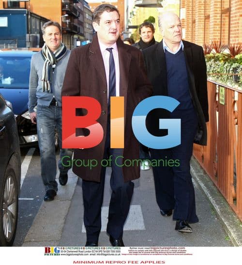 Andy Gray and Richard Keys Arrive at TalkSport