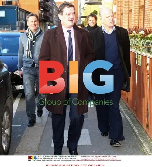 Andy Gray and Richard Keys Arrive at TalkSport