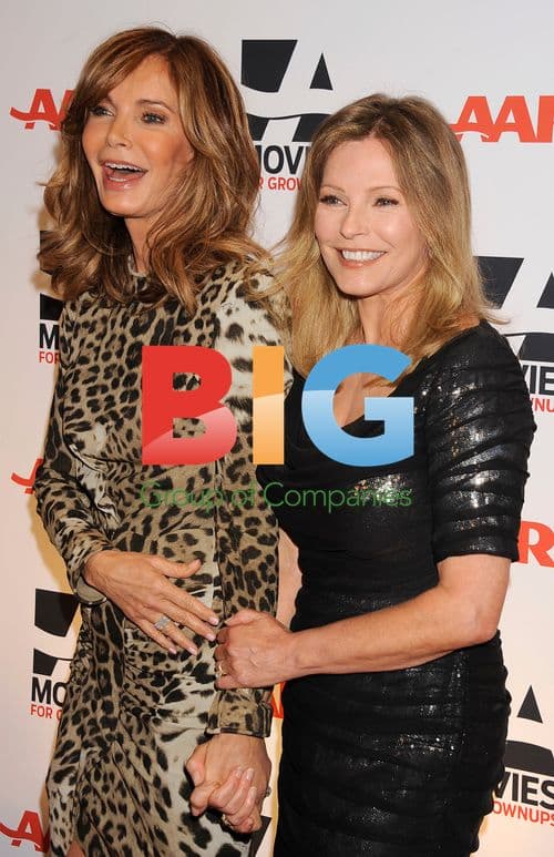 Jaclyn Smith and Cheryl Ladd at AARP Awards Gala
