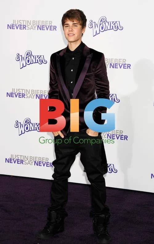 Justin Bieber at "Never Say Never" Premiere