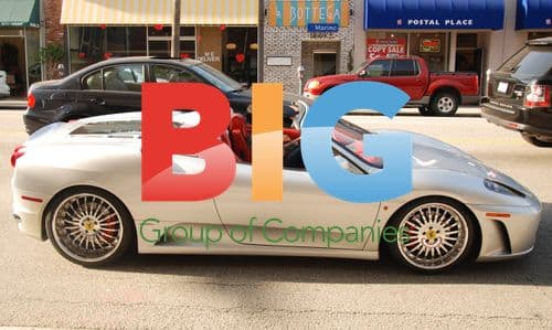 Nicole Murphy Leaves Nail Salon in Ferrari