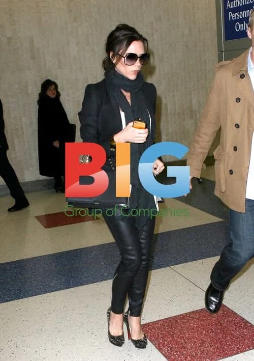 Victoria Beckham at JFK Airport