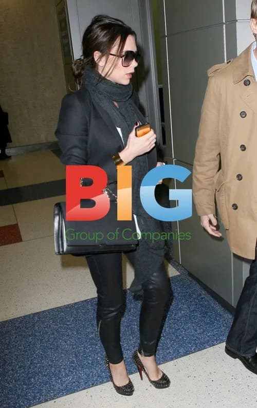 Victoria Beckham at JFK Airport