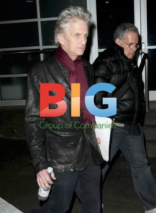 Michael Douglas at photo shoot in New York