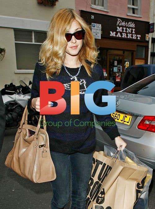 Fearne Cotton at Celebrity Juice Taping