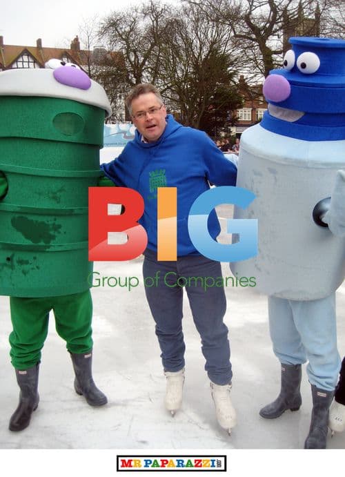 MP Tim Loughton Ice Skating in Worthing