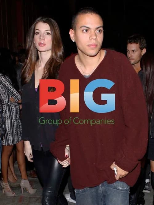 Evan Ross and Cora Skinner Leaving Las Palmas
