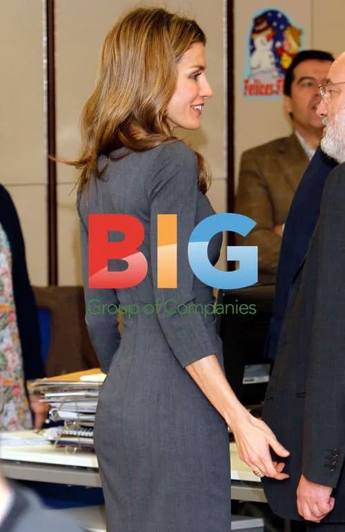 Felipe and Letizia Visit Cope Radio