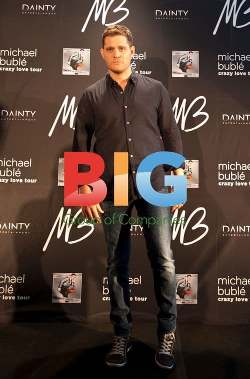 Michael Buble at 'Crazy Love Tour' press conf