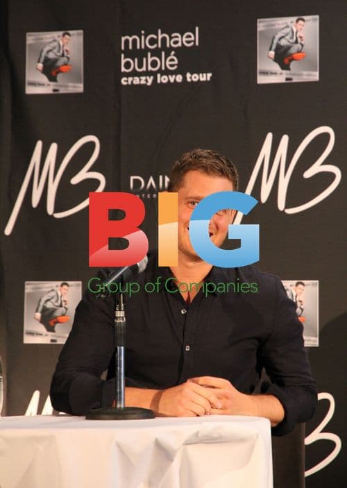 Michael Buble at 'Crazy Love Tour' press conference