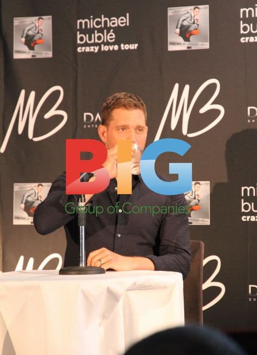 Michael Buble at 'Crazy Love Tour' press conference