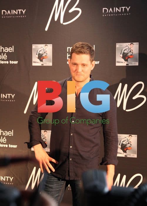Michael Buble at Crazy Love Tour Press Conference