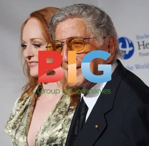 Tony Bennett and Antonia Bennett at MusiCares Tribute